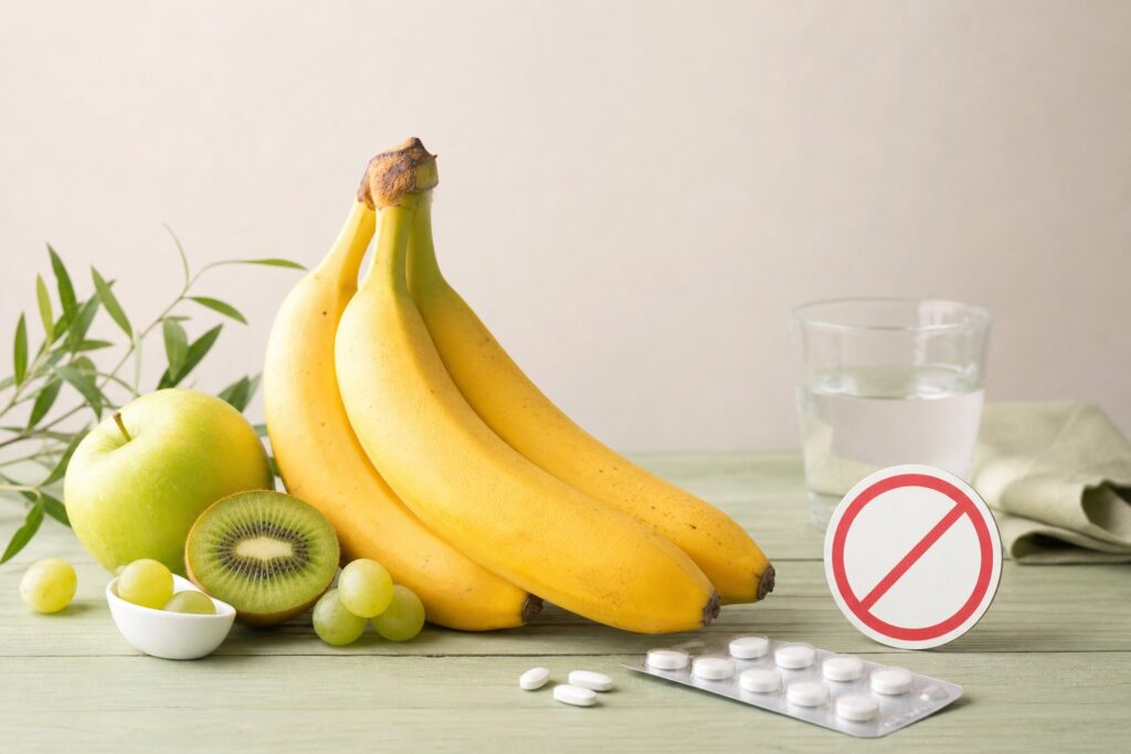Article sur banane et anticoagulant : faut-il vraiment l'éviter ? - illustration principale