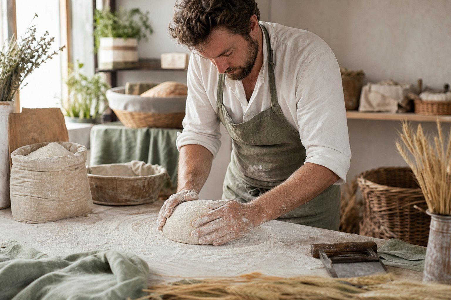 les boulangers paysans au levain : la filière du grain au pain - illustration dans l'article