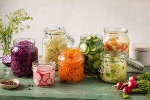 Article sur conserves et lacto-fermentations : prolonger la saison toute l'année - illustration principale