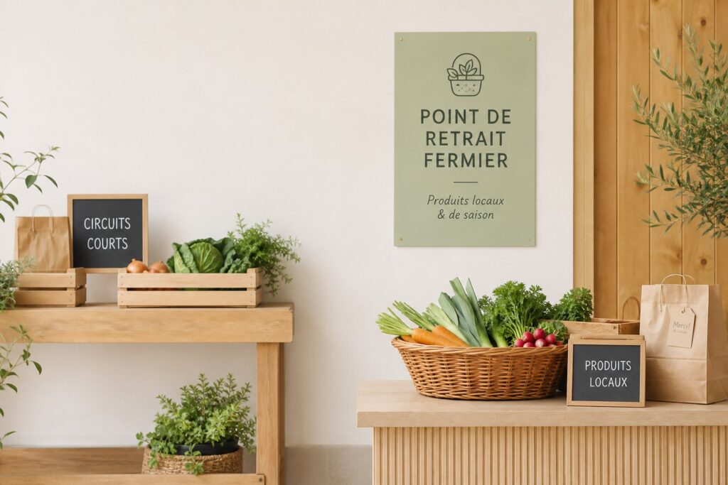 Article sur drives fermiers et plateformes coopératives : les nouveaux circuits courts - illustration principale