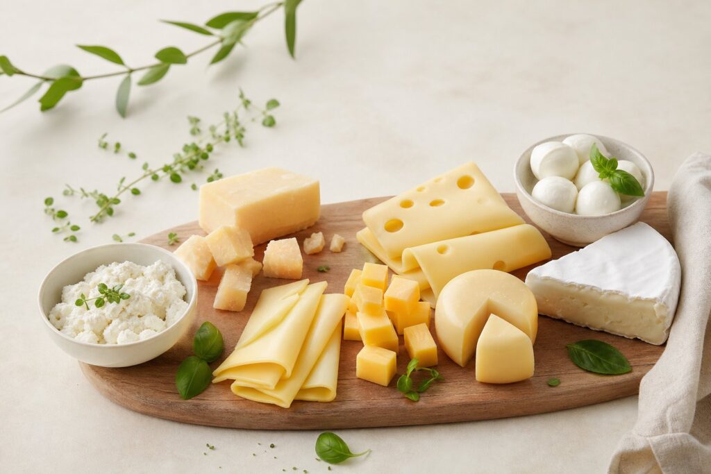 Article sur fromage sans lactose : la liste complète des variétés à connaître - illustration principale