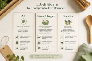 Article sur label ab, nature & progrès, demeter : lequel choisir pour vos produits - illustration principale