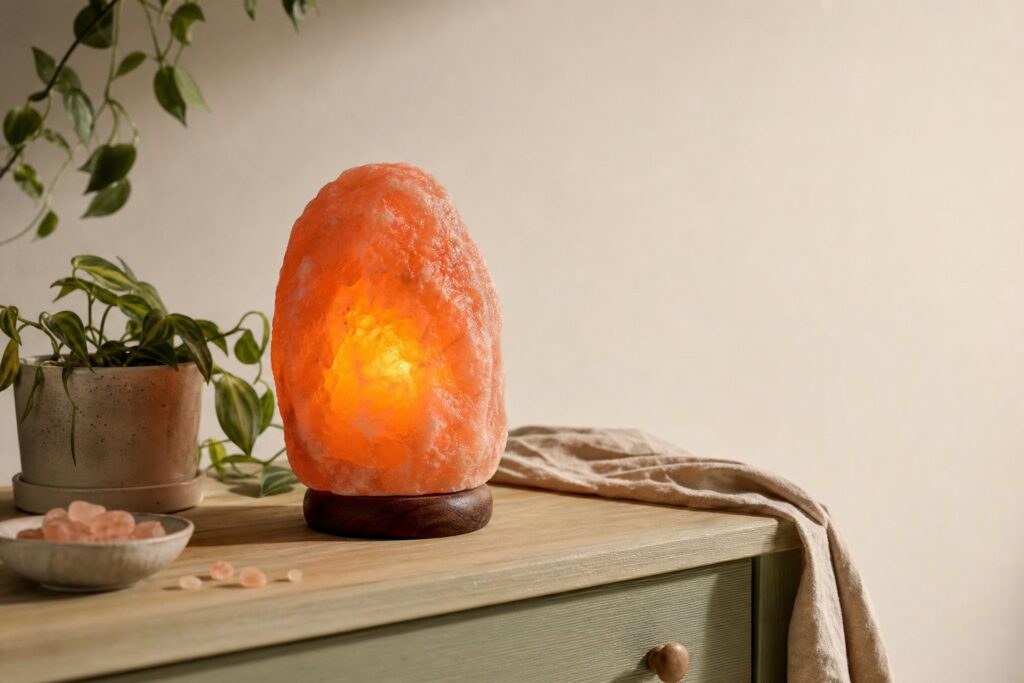 Article sur lampe à sel de l'himalaya : bienfaits réels et risques - illustration principale