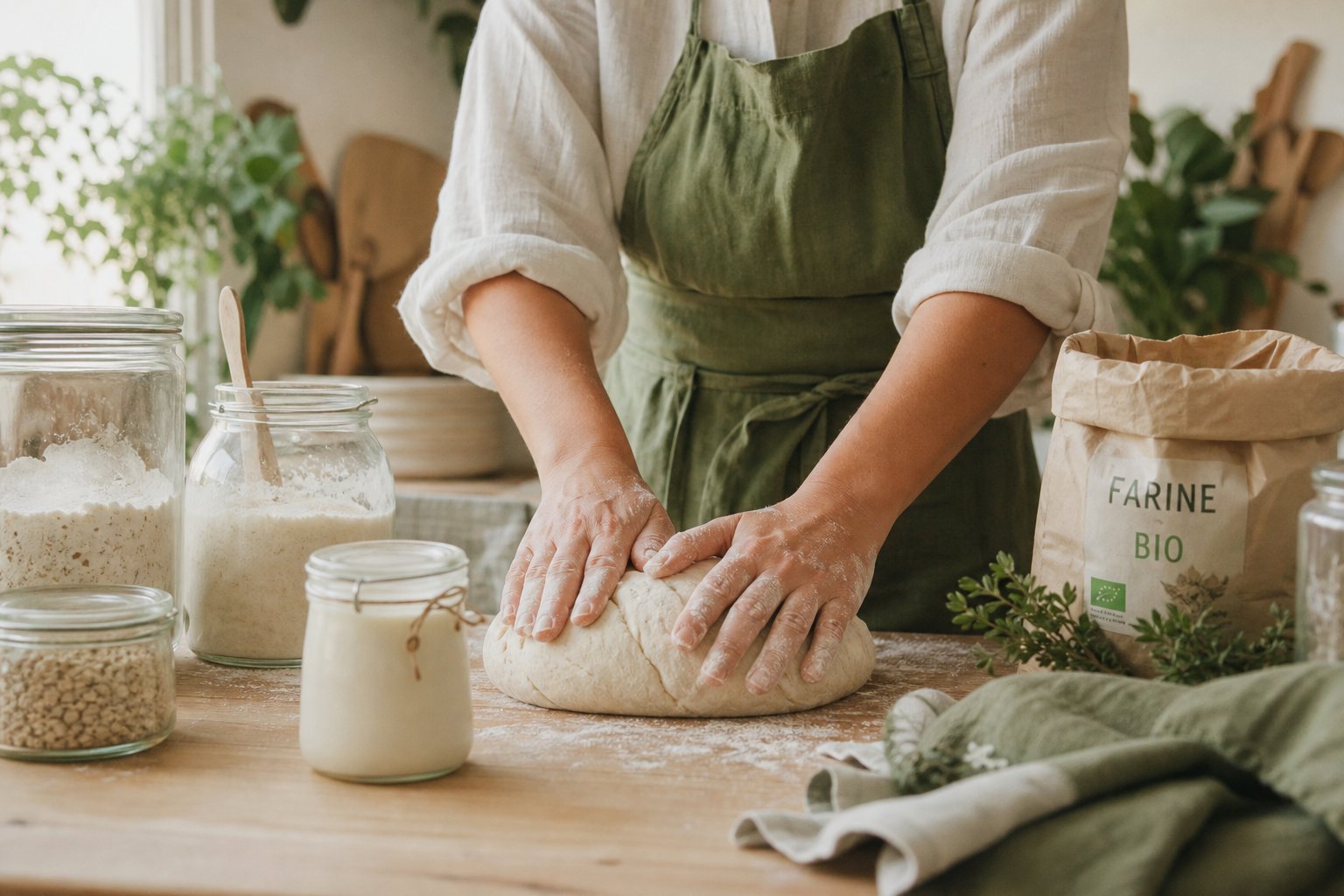 pain, fromage frais, yaourts maison : les bases du fait-maison bio - illustration dans l'article