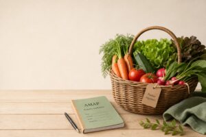 Article sur rejoindre une amap : fonctionnement, prix, engagement, étapes - illustration principale