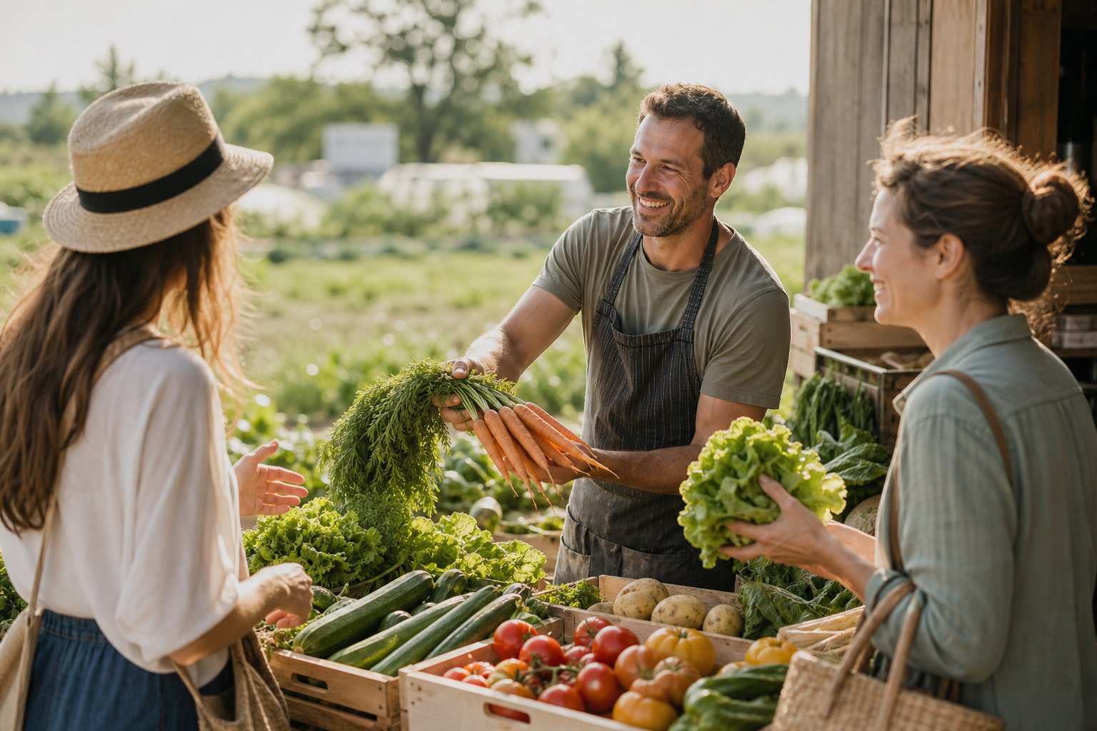la vente directe à la ferme : avantages, prix et comment trouver - illustration dans l'article